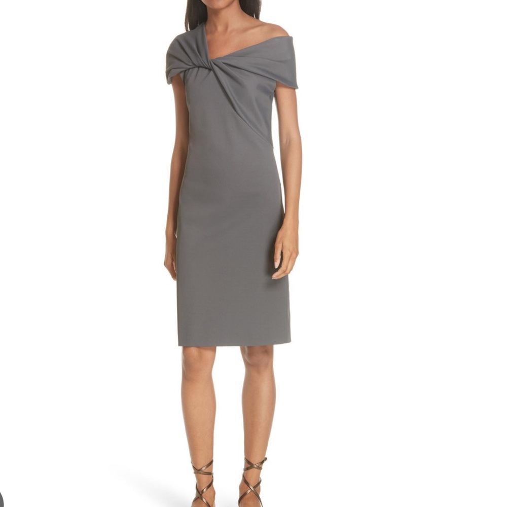 Helmut Lang Twist asymmetric dress